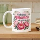 Kubek Z Nadrukiem Na Dzień Matki Prezent Dla Mamy Kobiety: Kwiatowa Najlepsza Mama Kubek Z Nadrukiem Na Dzień Matki Prezent Dla Mamy Kobiety: Kwiatowa Najlepsza Mama