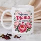 Zestaw Prezenowy Z Kubkiem Na Dzień Matki Dla Mamy: Kwiatowa Najlepsza Mama