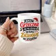 Kubek Z Nadrukiem Na Święta Prezent Dla Kobiety: Jestem Grzeczna