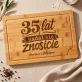 Deska Do Krojenia z Grawerem Na 35 Lecie Ślubu Prezent Na Walentynki Dla Pary: 35 Lat I Nadal Się Deska Do Krojenia z Grawerem Na 35 Lecie Ślubu Prezent Na Walentynki Dla Pary: 35 Lat I Nadal Się