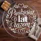 Patera Na Ciasto Na Złote Gody Prezent Dla Pary: Złota Para Patera Na Ciasto Na Złote Gody Prezent Dla Pary: Złota Para
