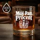 Szklanka Do Whisky Na Walentynki Prezent Na Rocznicę Dla Mężczyzny: Mój Pan Procent Szklanka Do Whisky Na Walentynki Prezent Na Rocznicę Dla Mężczyzny: Mój Pan Procent