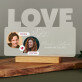 It`s a match! - Wydruk na szkle akrylowym love