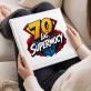 Album Na Zdjęcia Tradycyjny Dla 70 Latka Prezent Na 70 Urodziny Dla Mężczyzny: Supermocny Jubilat