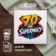 Album Na Zdjęcia Tradycyjny Dla 70 Latka Prezent Na 70 Urodziny Dla Mężczyzny: Supermocny Jubilat
