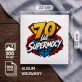 Album Na Zdjęcia Tradycyjny Dla 70 Latka Prezent Na 70 Urodziny Dla Mężczyzny: Supermocny Jubilat