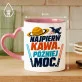 Kubek Z Nadrukiem Dla Fana Star Wars Prezent Dla Mężczyzny: Najpier Kawa Później Moc Kubek Z Nadrukiem Dla Fana Star Wars Prezent Dla Mężczyzny: Najpier Kawa Później Moc