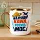 Kubek Z Nadrukiem Dla Fana Star Wars Prezent Dla Mężczyzny: Najpier Kawa Później Moc Kubek Z Nadrukiem Dla Fana Star Wars Prezent Dla Mężczyzny: Najpier Kawa Później Moc