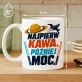Kubek Z Nadrukiem Dla Fana Star Wars Prezent Dla Mężczyzny: Najpier Kawa Później Moc Kubek Z Nadrukiem Dla Fana Star Wars Prezent Dla Mężczyzny: Najpier Kawa Później Moc