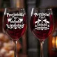 Dwa Kieliszki Do Wina Dla Przyjaciół Prezent Dla Pary: Kieliszkowa Para 70S