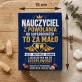 Czekoladki Na Dzień Nauczyciela Prezent Dla Nauczyciela Mężczyzny: Nauczyciel Z Powołania Czekoladki Na Dzień Nauczyciela Prezent Dla Nauczyciela Mężczyzny: Nauczyciel Z Powołania