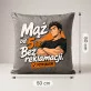 Poduszka Dekoracyjna Na 5 Rocznicę Ślubu Prezent Dla Mężczyzny: Mąż Od 5 Lat. Bez Reklamacji. Poduszka Dekoracyjna Na 5 Rocznicę Ślubu Prezent Dla Mężczyzny: Mąż Od 5 Lat. Bez Reklamacji.
