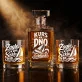 Zestaw Do Whisky Dla Żeglarza Prezent Dla Mężczyzny: Kurs Na Dno Szklanki Zestaw Do Whisky Dla Żeglarza Prezent Dla Mężczyzny: Kurs Na Dno Szklanki