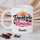 Zestaw Prezentowy z Kubkiem Na Dzień Dziewczyny Dla Kobiety: Dyrektorka Uśmiechu
