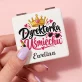 Lusterko Kieszonkowe Na Dzień Dziewczyny Prezent Dla Kobiety: Dyrektorka Uśmiechu