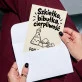Kartka Personalizowana Dla Nauczyciela Chemii Prezent Na Dzień Nauczyciela Dla Mężczyzny: Szkiełko, Bibułka Kartka Personalizowana Dla Nauczyciela Chemii Prezent Na Dzień Nauczyciela Dla Mężczyzny: Szkiełko, Bibułka