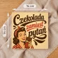 Czekolada Z Truskawkami Dla Mamy Prezent Na Dzień Mamy Dla Kobiety: Czekoladowy Szyk Retro Czekolada Z Truskawkami Dla Mamy Prezent Na Dzień Mamy Dla Kobiety: Czekoladowy Szyk Retro