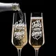 Dwa Kieliszki Do Szampana Dla Zakochanych Prezent Dla Pary: Jesteś Moją Radością Dwa Kieliszki Do Szampana Dla Zakochanych Prezent Dla Pary: Jesteś Moją Radością