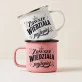 Kubek Emaliowany Dla Teściowej Prezent Na Dzień Mamy Dla Kobiety: Czuły Sarkazm