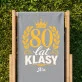 Leżak Z Nadrukiem Dla 80 Latki Prezent Na 80 Urodziny Dla Kobiety: 80 Lat Klasy