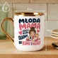 Kubek Z Nadrukiem Dla Młodej Mamy Prezent Na Dzień Mamy Dla Kobiety: Kawa I Miłość