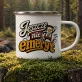 Kubek Emaliowany Dla 35 Latka Prezent Na 35 Urodziny Dla Mężczyzny: Retro Rubaszny Kawosz Kubek Emaliowany Dla 35 Latka Prezent Na 35 Urodziny Dla Mężczyzny: Retro Rubaszny Kawosz