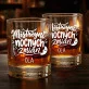 Szklanki Do Whisky z Grawerem Dla Świeżo Upieczonej Mamy Prezent Na Dzień Mamy Dla Kobiety: Mistrzyni Nocnych Zmian