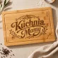 Deska Do Krojenia Na Dzień Matki Prezent Dla Mamy Kobiety: Etykieta Domowej Kuchni Deska Do Krojenia Na Dzień Matki Prezent Dla Mamy Kobiety: Etykieta Domowej Kuchni