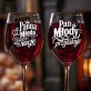 Dwa Kieliszki Do Wina Dla Nowożeńców Prezent Na Ślub Dla Pary: Toast Młodej Pary Dwa Kieliszki Do Wina Dla Nowożeńców Prezent Na Ślub Dla Pary: Toast Młodej Pary