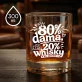 Szklanka Do Whisky Na 80 Urodziny Prezent Dla Kobiety: 80% Dama, 20% Whisky Szklanka Do Whisky Na 80 Urodziny Prezent Dla Kobiety: 80% Dama, 20% Whisky