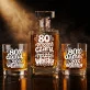 Zestaw Do Whisky Na 80 Urodziny Prezent Dla Kobiety: 80 Procent Czaru, Zestaw Do Whisky Na 80 Urodziny Prezent Dla Kobiety: 80 Procent Czaru,