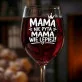 Kieliszek Do Wina Na Dzień Mamy Prezent Dla Mamy Kobiety: Mama Wie Lepiej Grawer