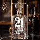 Karafka Do Wódki z Grawerem Dla 21 Latka Prezent Na 20 Urodziny: 21 Na Zdrowie