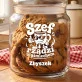 Słoik Na Ciastka z Grawerem Dla Szefa Prezent Dla Mężczyzny: Szef Rządzi Z Uśmiechem Słoik Na Ciastka z Grawerem Dla Szefa Prezent Dla Mężczyzny: Szef Rządzi Z Uśmiechem