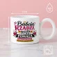 Kubek Z Okrągłym Uchem Dla Babci Prezent Na Dzień Babci Dla Kobiety: Babcia Z Humorem Kubek Z Okrągłym Uchem Dla Babci Prezent Na Dzień Babci Dla Kobiety: Babcia Z Humorem
