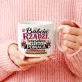 Kubek Z Okrągłym Uchem Dla Babci Prezent Na Dzień Babci Dla Kobiety: Babcia Z Humorem Kubek Z Okrągłym Uchem Dla Babci Prezent Na Dzień Babci Dla Kobiety: Babcia Z Humorem