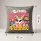 Poduszka Dekoracyjna Na Wielkanoc Prezent Dla Kobiety: Tu Rządzi Królowa Pisanek Poduszka Dekoracyjna Na Wielkanoc Prezent Dla Kobiety: Tu Rządzi Królowa Pisanek