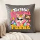 Poduszka Dekoracyjna Na Wielkanoc Prezent Dla Kobiety: Tu Rządzi Królowa Pisanek Poduszka Dekoracyjna Na Wielkanoc Prezent Dla Kobiety: Tu Rządzi Królowa Pisanek