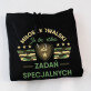 Jednostka do zadań specjalnych - Bluza męska czarna z kapturem