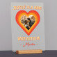 Jesteś dla mnie wszystkim - Wydruk na szkle akrylowym z podstawką