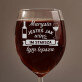 Jesteś jak wino - Grawerowany Kieliszek do wina