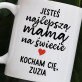 Jesteś najlepszą mamą na świecie - Personalizowany Kubek