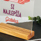 Jesteś najlepsza - Szkatułka czarna z lusterkiem