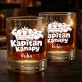 Szklanki Do Whisky z Grawerem Dla Mężczyzny Prezent Dla Mężczyzny: Kapitan Kanapy