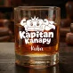 Szklanki Do Whisky z Grawerem Dla Mężczyzny Prezent Dla Mężczyzny: Kapitan Kanapy