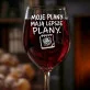 Kieliszek Do Wina Dla Kobiety Prezent Dla Kobiety: Moje Plany - Humor