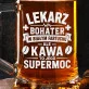 Kufel Dla Lekarza Prezent Dla Mężczyzny: Lekarz Kawa Supermoc