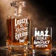 Zestaw Do Whisky Na 15 Rocznicę Ślubu Prezent Dla Mężczyzny: Typograficzny Toast
