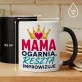 Kubek Z Nadrukiem Na Dzień Mamy Prezent Dla Mamy Kobiety: Mama Ogarnia