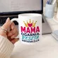 Kubek Z Nadrukiem Na Dzień Mamy Prezent Dla Mamy Kobiety: Mama Ogarnia